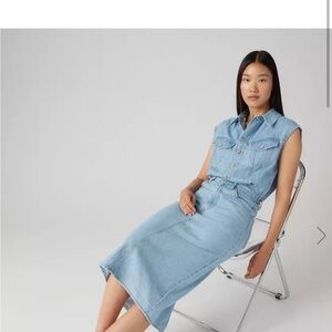 Levi's Light Blue Denim dress